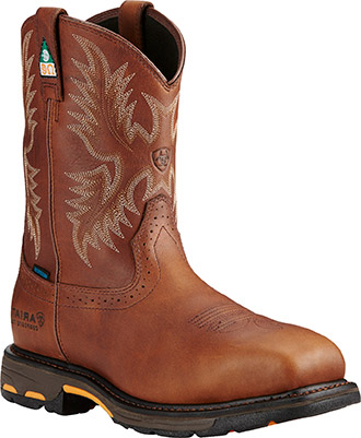 Western work boots composite hot sale toe