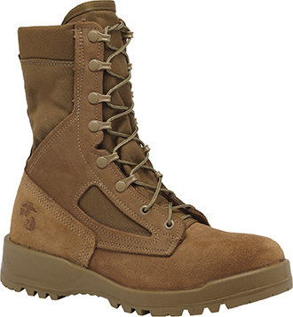 Men's Belleville 8" USMC Waterproof Military Boot (U.S.A. Made) 500:  MidwestBoots.com