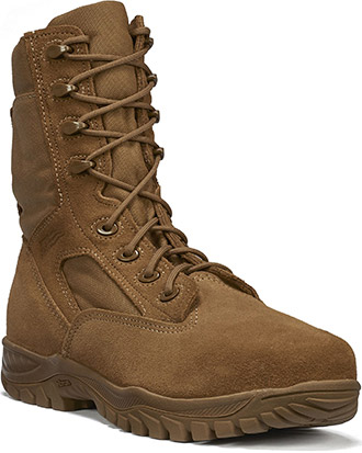 Men's Belleville 8" Steel Toe Hot Weather Tactical Military Boot (U.S.A.)  C312ST: MidwestBoots.com