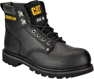 Men's Caterpillar 6" Steel Toe Work Boot P89135: MidwestBoots.com