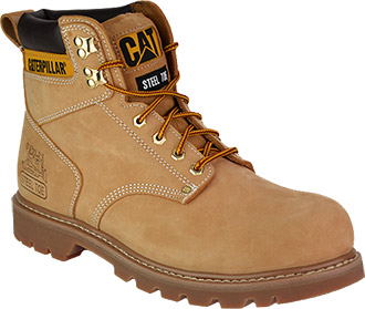 Men's Caterpillar 6" Steel Toe Work Boot P89162: MidwestBoots.com