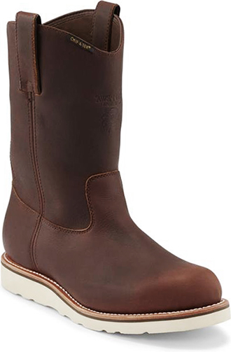 Men's Chippewa Boots 11" Waterproof Wedge Sole Wellington Work Boot 25335:  MidwestBoots.com