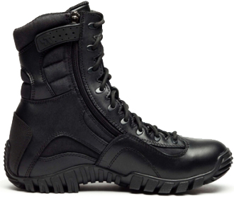 Men's Tactical Research 8" Military Side-Zipper Waterproof Boots TR960Z-WP:  MidwestBoots.com