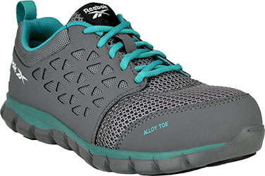 Women's Reebok Sublite Alloy Toe Athletic Work Shoe RB045: MidwestBoots.com