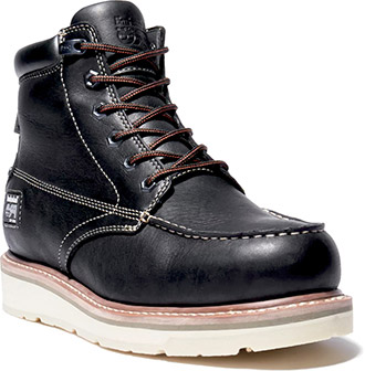Men's Timberland Pro 6" Waterproof Moc Toe Wedge Sole Work Boots TMA29UP:  MidwestBoots.com