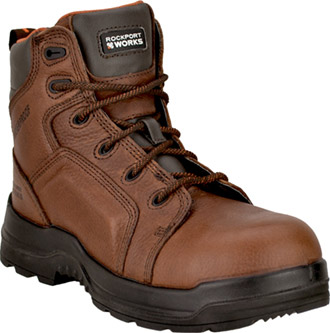 Women's Rockport 6" Composite Toe WP Metal Free Boot RP664: MidwestBoots.com